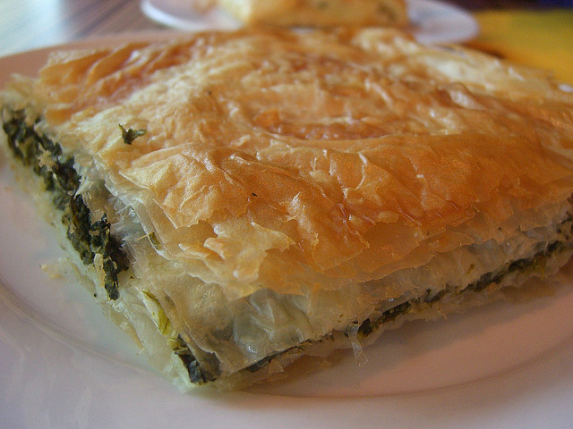 Spanakopita. Bron: Flickt, avlxyz