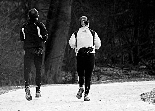 Winterrun. Bron: Flickr, jon smith