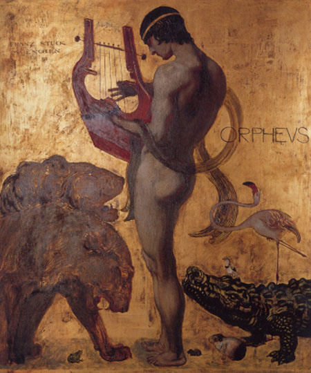 Orpheus, door Franz von Stuck (1891)