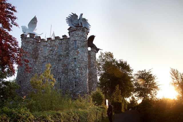 De drakentoren in Eben Emael, vlak over de grens bij Maastricht