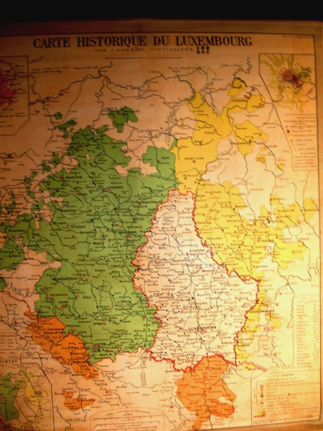 historische kaart luxemburg